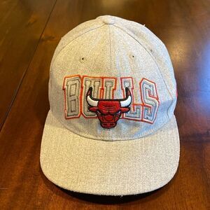 Ultra Game NBA Bulls SnapBack Baseball Cap